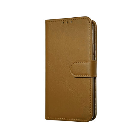 Oppo A79 - Book Case &amp; Glas - Bruin