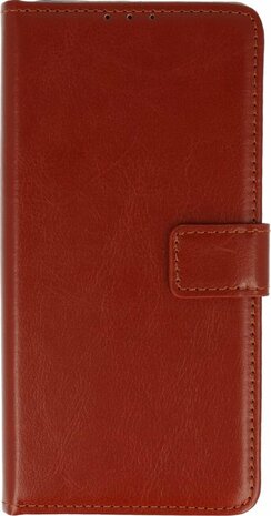 Samsung S21 Ultra - Book Case - Bruin