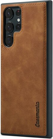 Samsung S22 Ultra Sienna Brown - 2 in 1 Book Case