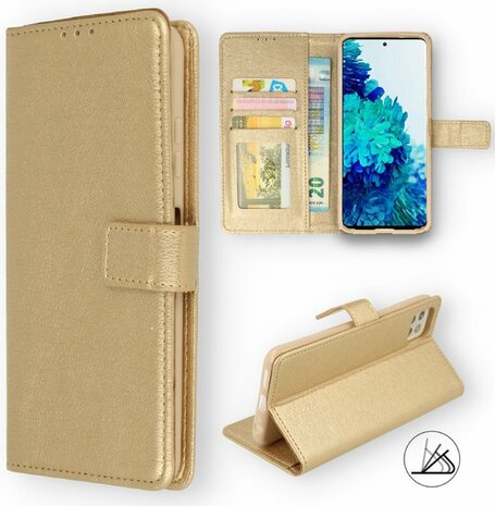 Samsung S22 Plus - Book Case - Goud