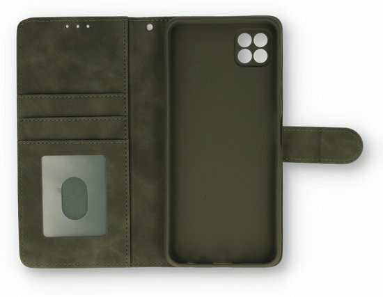 Samsung S21 FE Shadow Gray &amp; Glas - Book Case