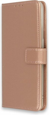 Oppo A15 &amp; A15S - Book Case - Rosegoud