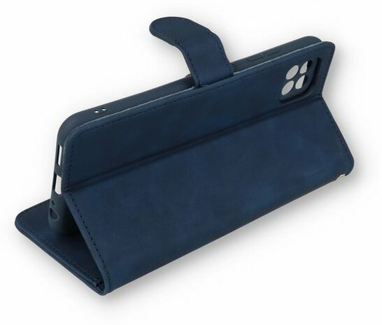 Samsung S21 FE Navy Blue &amp; Glas - Book Case
