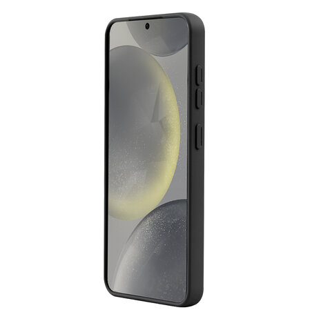 Samsung S25 Plus - Zwart - Camera Siliconen MagSafe Back Cover