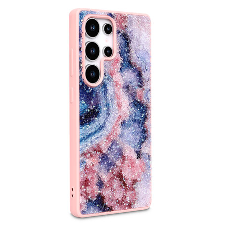Samsung S22 Ultra - Diamant Marmer Glitter - Nova