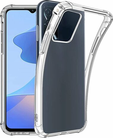 Oppo A54S - Anti Shock &amp; 2x Glas - Transparant