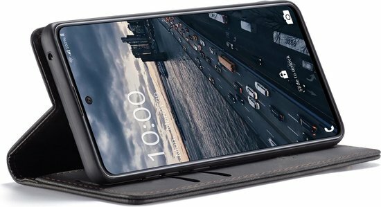 Oppo A17 Charcoal Gray - Book Case