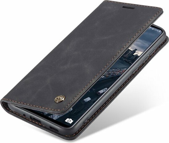 Oppo A17 Charcoal Gray - Book Case