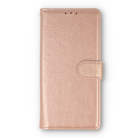 Oppo A79 - Book Case &amp; Glas - Rosegoud