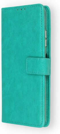 S22 Plus - Book Case &amp; Glas - Turquoise