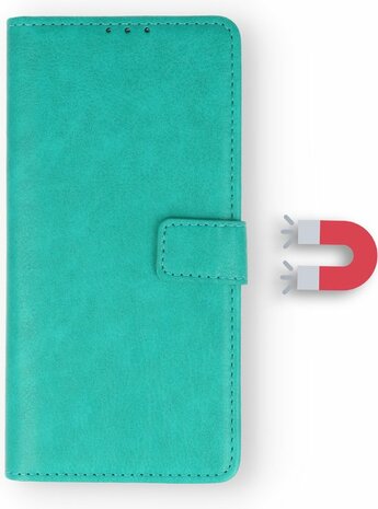 S22 Plus - Book Case &amp; Glas - Turquoise