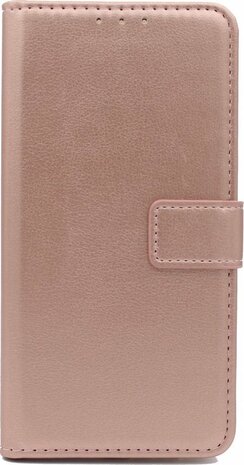 Nokia 8.3 - Book Case &amp; Glas - Rosegoud