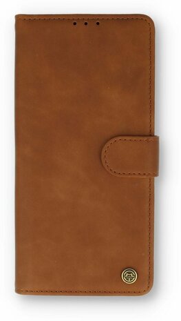 Samsung S21 FE Sienna Brown &amp; Glas - Book Case
