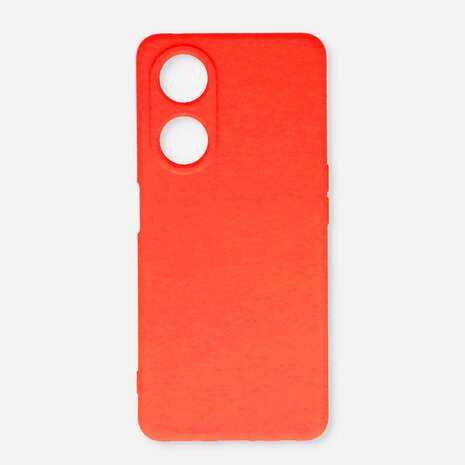Oppo A58 4G - Back Cover &amp; Glas - Rood