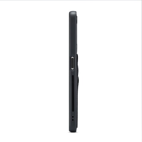Oppo A98 - Back Cover met Kaarthouder - Charcoal Gray