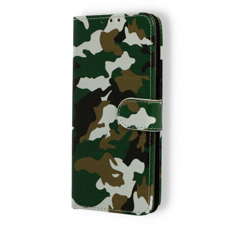 iPhone 11 - Book Case - Camouflage