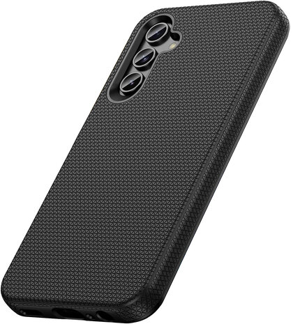 Samsung Galaxy A56 - Zwart - Anti Slip Armor - 2x Glas