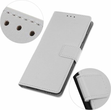 iPhone 12 Mini - Book Case - Wit