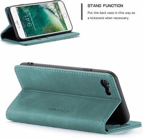 iPhone SE 2020 Aqua Blue - Book Case