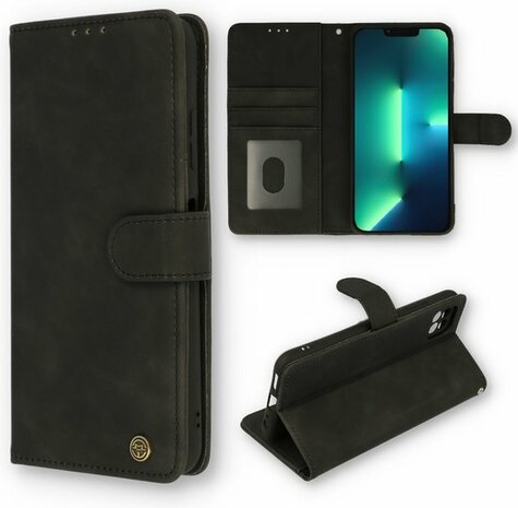 iPhone SE 2022 Charcoal Gray - HQ Book Case