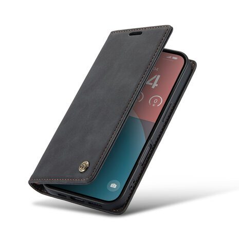iPhone 16 - Charcoal Gray - Book Case