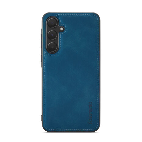 Samsung A56 - Navy Blue - 2 in 1 Book met Extra Vakken