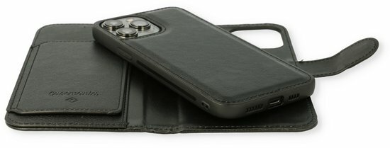 iPhone 11 Zwart - 2 in 1 HQ Book Case met Extra Vakken