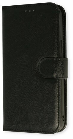 iPhone 11 Zwart - 2 in 1 HQ Book Case met Extra Vakken