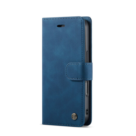 iPhone 16 Pro - Navy Blue - 2 in 1 Book Case