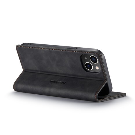 iPhone 15 Charcoal Gray - Book Case