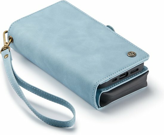 iPhone 13 Mini Aqua Blue - 2 in 1 Extra Vakken Book Case