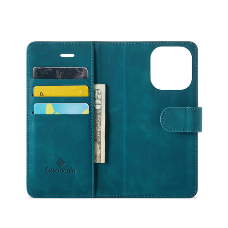 iPhone 16 Pro - Emerald Green - 2 in 1 Book Case