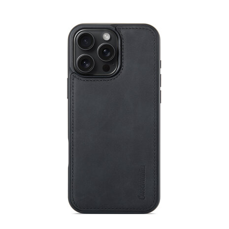 iPhone 16 Pro Max - Charcoal Gray - 2 in 1 Book Case