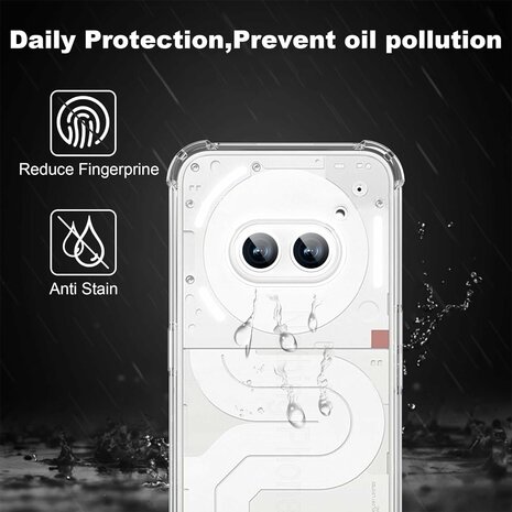 Nothing Phone 2a - Anti Shock &amp; 2x Glas - Transparant
