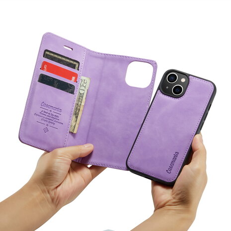 iPhone 11 Bright Lila - 2 in 1 Book Case