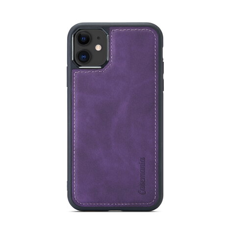 iPhone 11 Deep Purple - 2 in 1 Book Case
