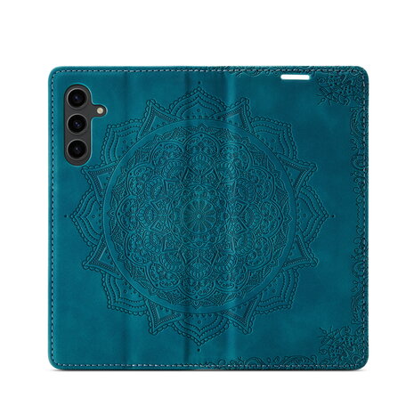 Samsung A14 Emerald Green - Mandala Book Case