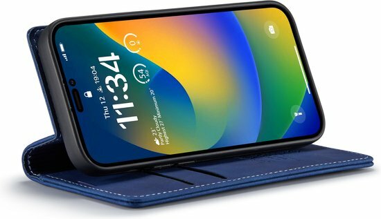 iPhone 14 Pro Navy Blue - Book Cover