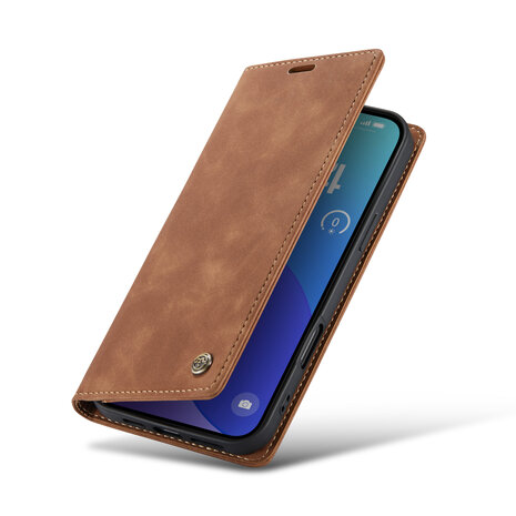 iPhone 16 Pro Max - Sienna Brown - Book Case