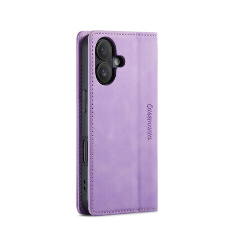 iPhone 16 Plus - Bright Lila - Book Case