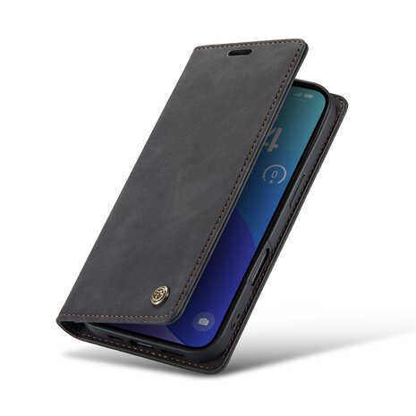 iPhone 16 Pro - Charcoal Gray - Book Case