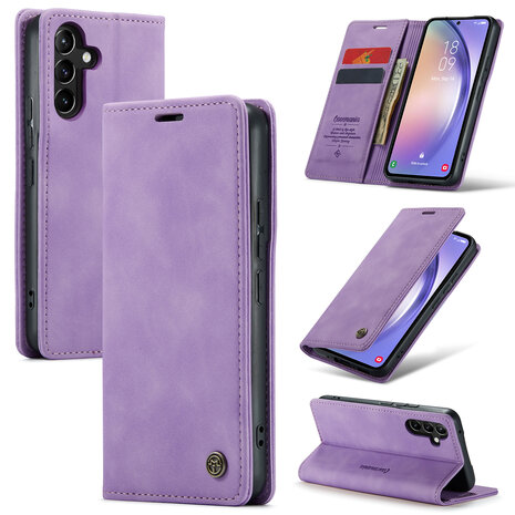 Samsung A14 Bright Lila - Book Case