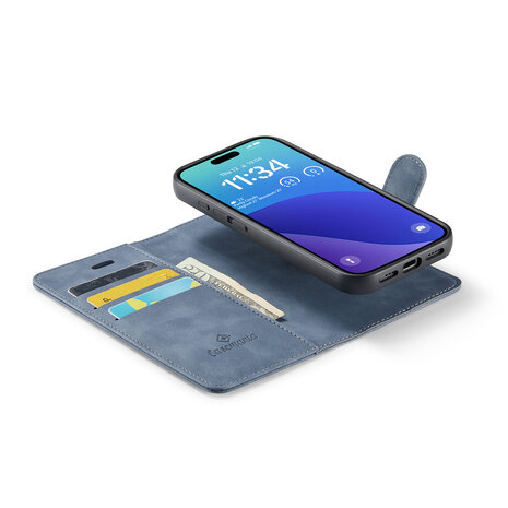 iPhone 16 Pro - Shadow Gray - 2 in 1 Book Case