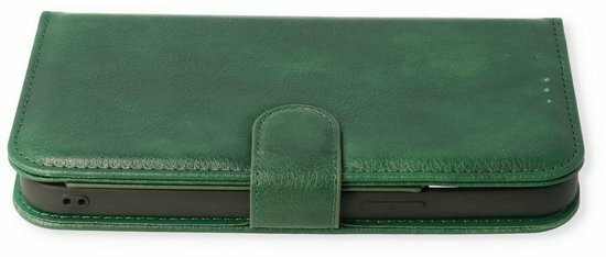 iPhone 11 Groen - 2 in 1 HQ Book Case met Extra Vakken