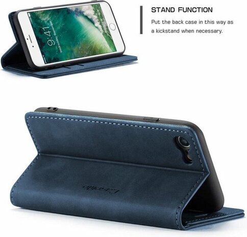 iPhone SE 2020 Navy Blue - Book Case