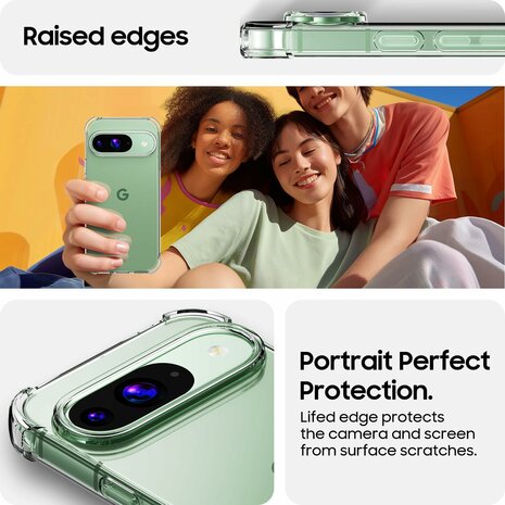 Pixel 9 Pro - Transparant - Extra Stevig Anti Shock
