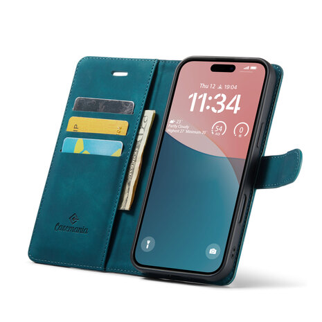 iPhone 16 Plus - Emerald Green - 2 in 1 Book Case