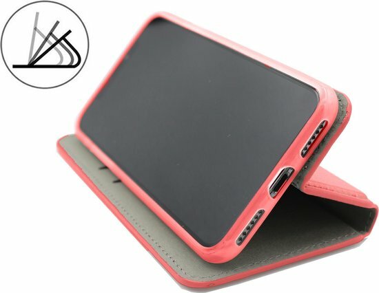 iPhone 12 Mini Rood - HQ Slim Book Case