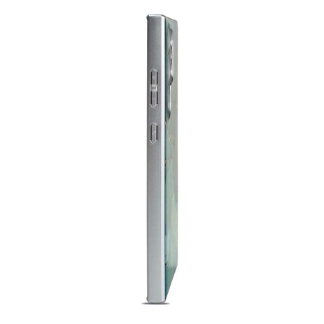 Samsung S24 Ultra Blauw - MagSafe TPU Marmer