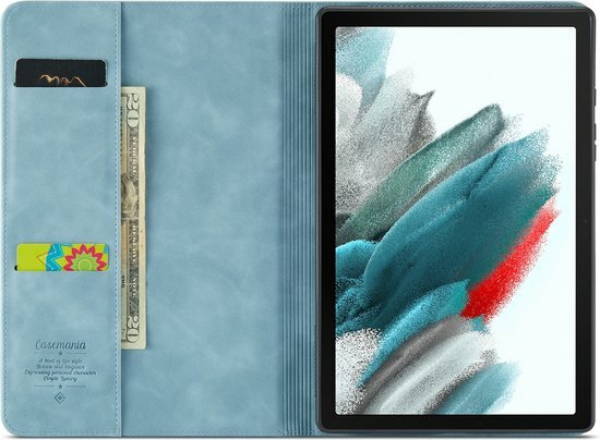 Samsung Tab A9 Plus - Aqua Blue - Book Cover